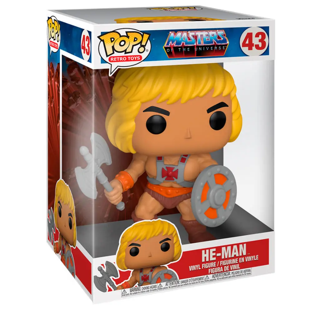 Masters of the Universe POP! Vinylová figura - He-Man 25 cm termékfotó