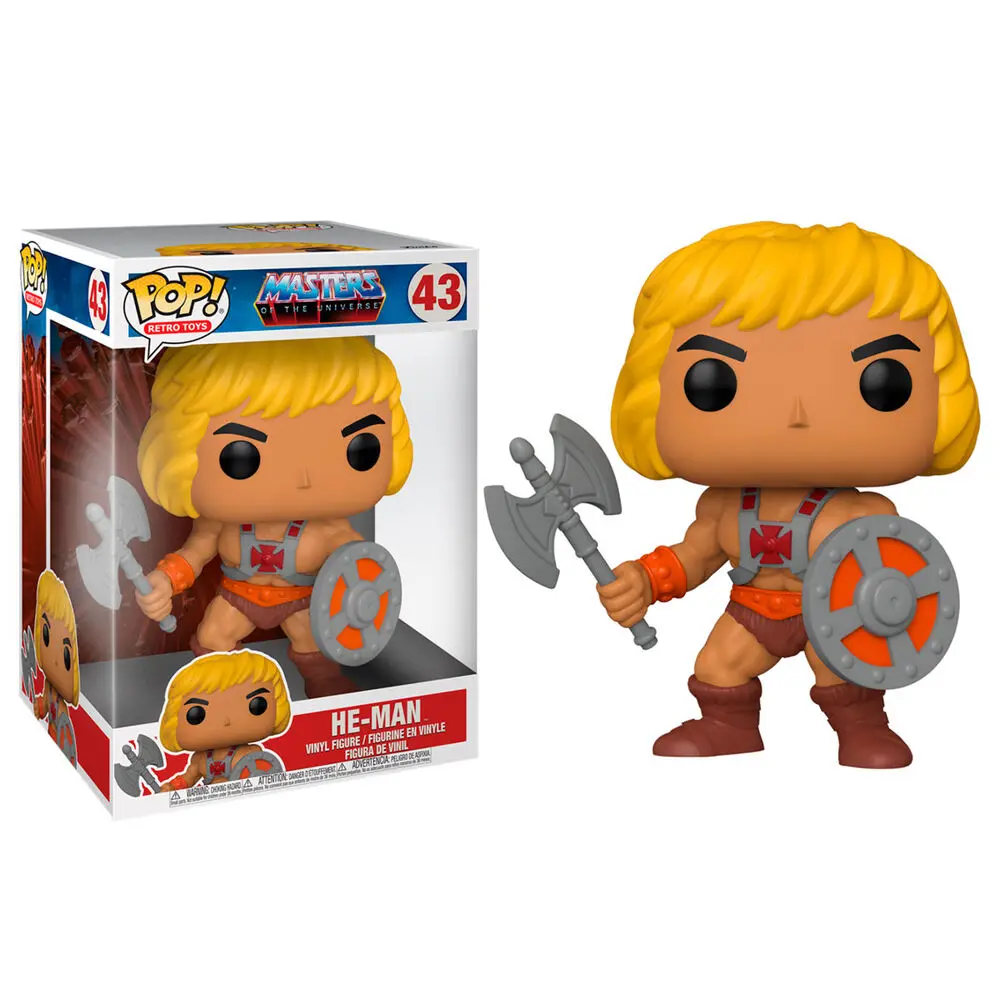 Masters of the Universe POP! Vinylová figura - He-Man 25 cm termékfotó