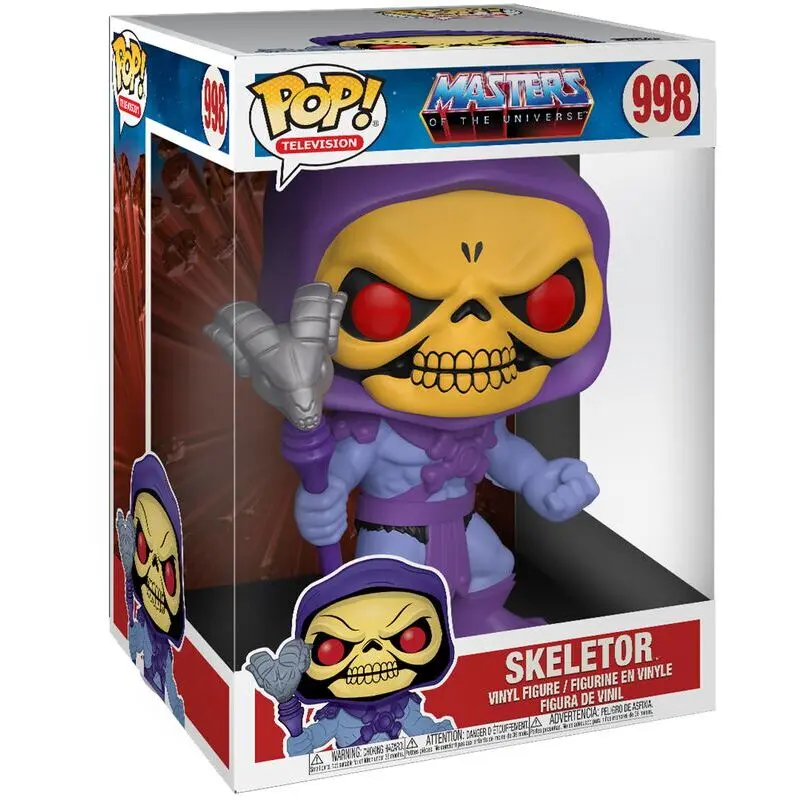 Masters of the Universe Super Sized POP! Animation Vinyl Figúrka Skeletor 25 cm termékfotó