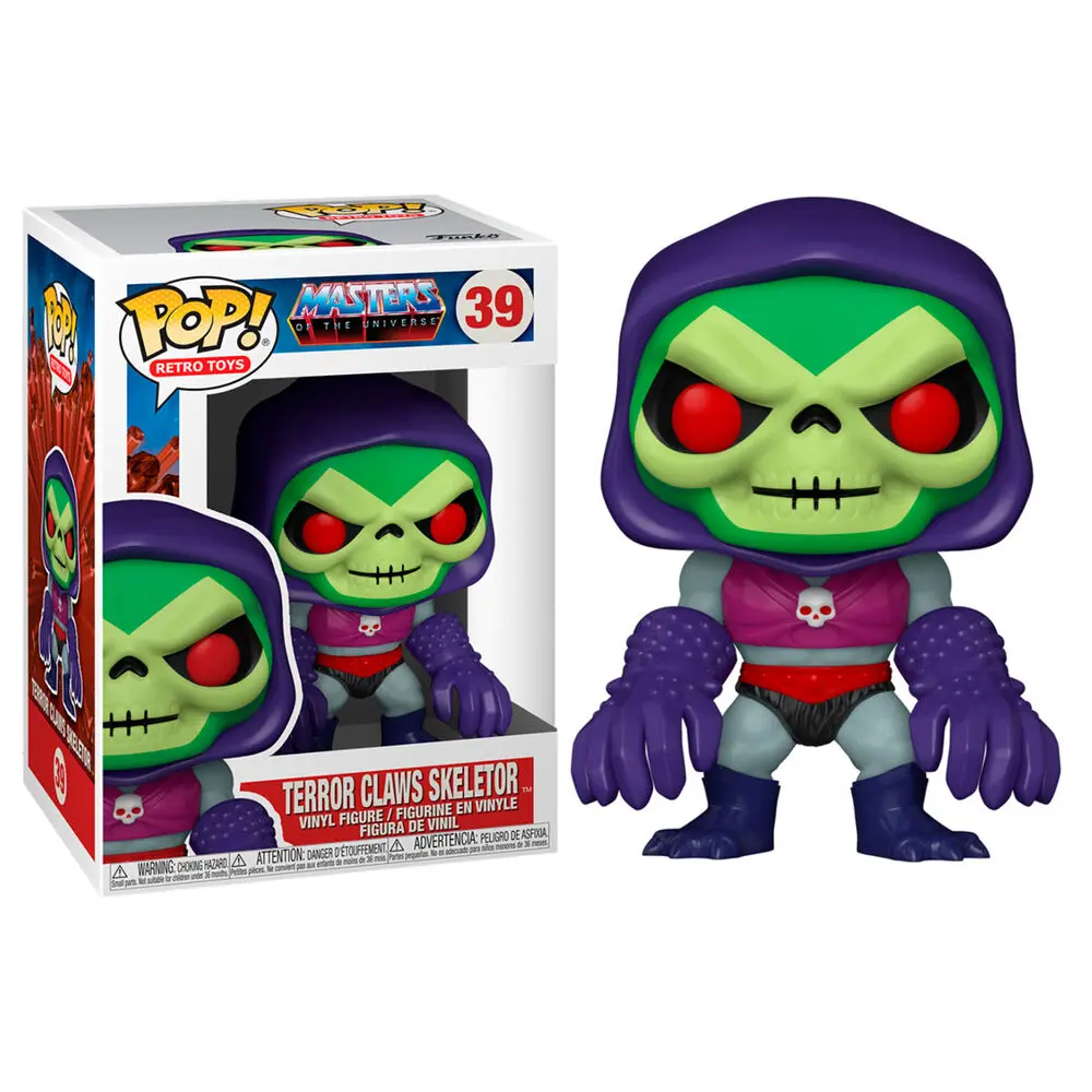 Masters of the Universe POP! Animation vinylová figurka Skeletor w/Terror Claws 9 cm termékfotó