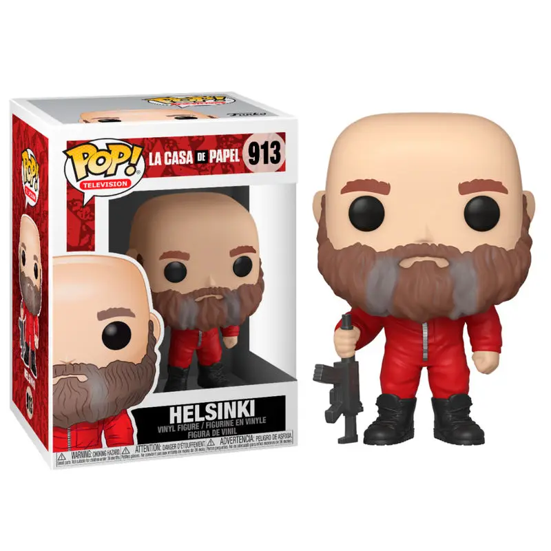 Money Heist POP! TV vinyl figura Helsinki 9 cm termékfotó