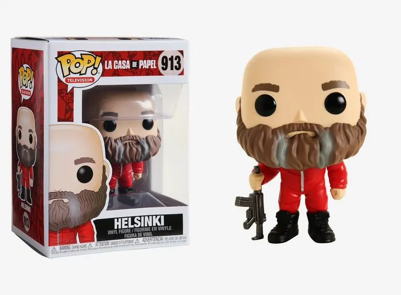 Money Heist POP! TV vinyl figura Helsinki 9 cm termékfotó