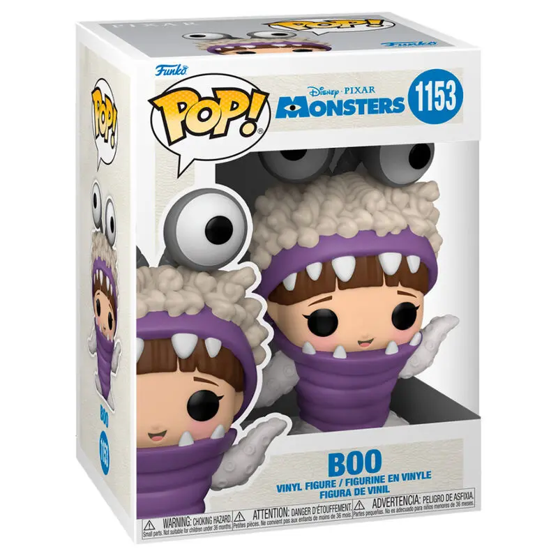 Monsters, Inc. 20th Anniversary POP! Disney Vinyl フィギュア Boo with Hood Up 9 cm termékfotó