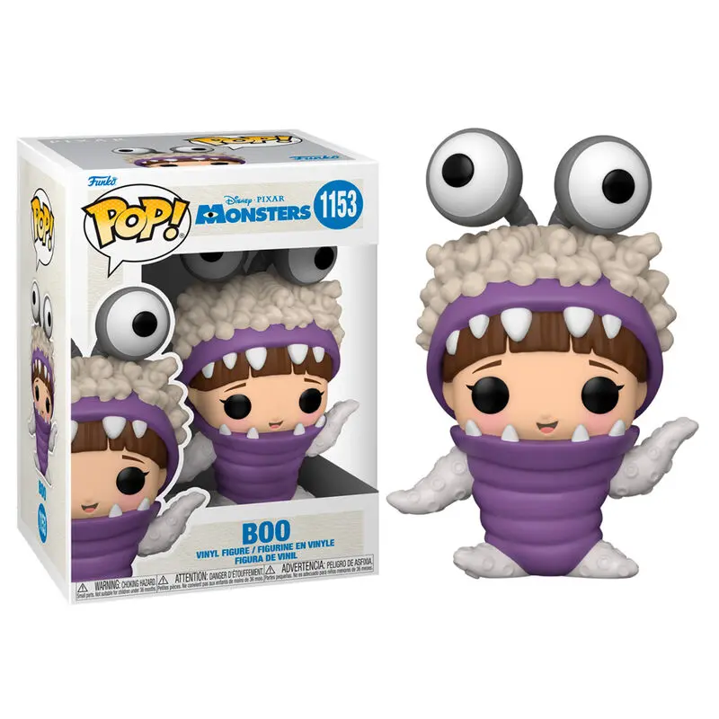 Monsters, Inc. 20th Anniversary POP! Disney Vinyl フィギュア Boo with Hood Up 9 cm termékfotó