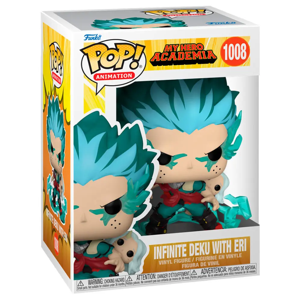 My Hero Academia POP! Animation vinylová akčná figurka Infinite Deku s Eri 9 cm termékfotó