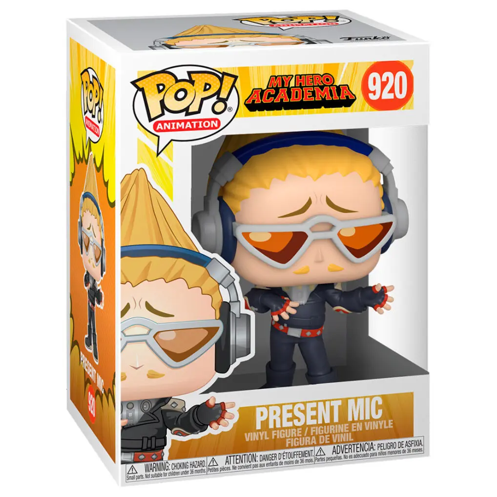 My Hero Academia POP! Animation Vinylová figúrka Present Mic 9 cm produktová fotografia