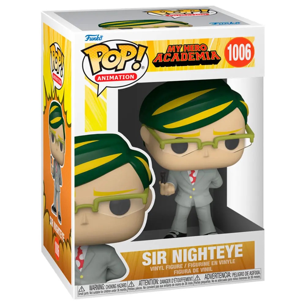 My Hero Academia POP! Animation Vinylová figúrka Sir Nighteye 9 cm produktová fotografia