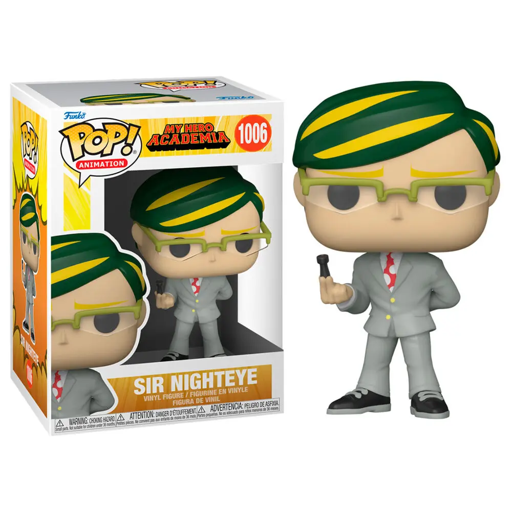 My Hero Academia POP! Animation Vinylová figúrka Sir Nighteye 9 cm produktová fotografia