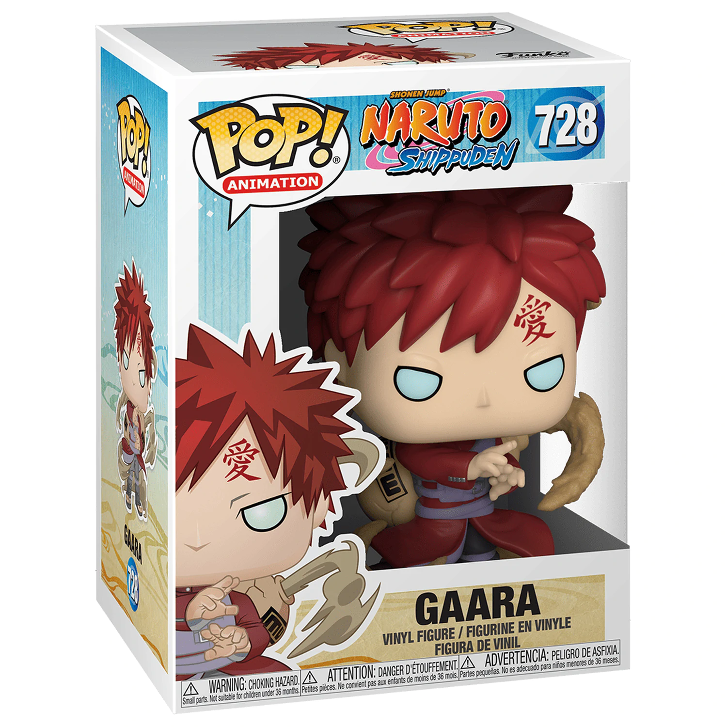 Naruto POP! Animation vinylová figúrka Gaara 9 cm produktová fotografia