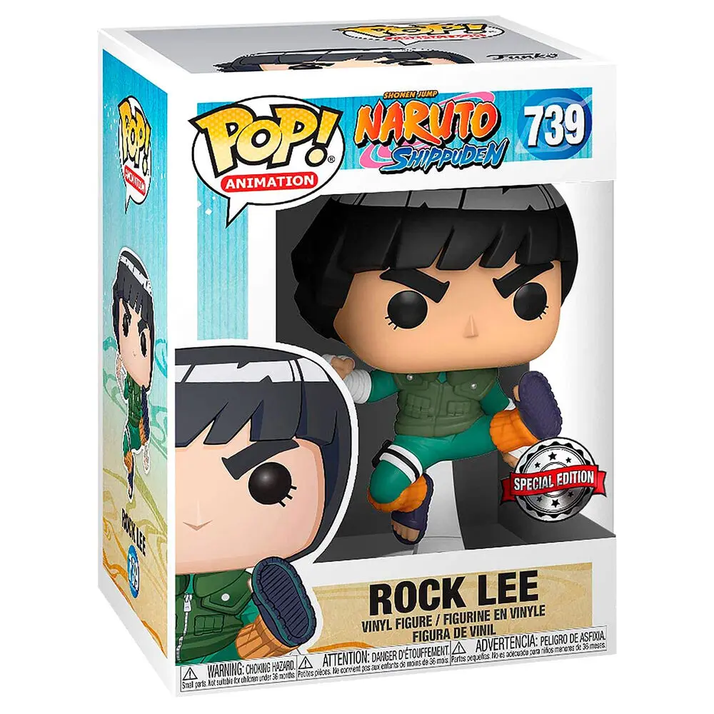 POP figúrka Naruto Rock Lee exkluzívne termékfotó