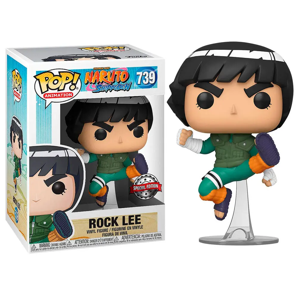 POP figúrka Naruto Rock Lee exkluzívne termékfotó