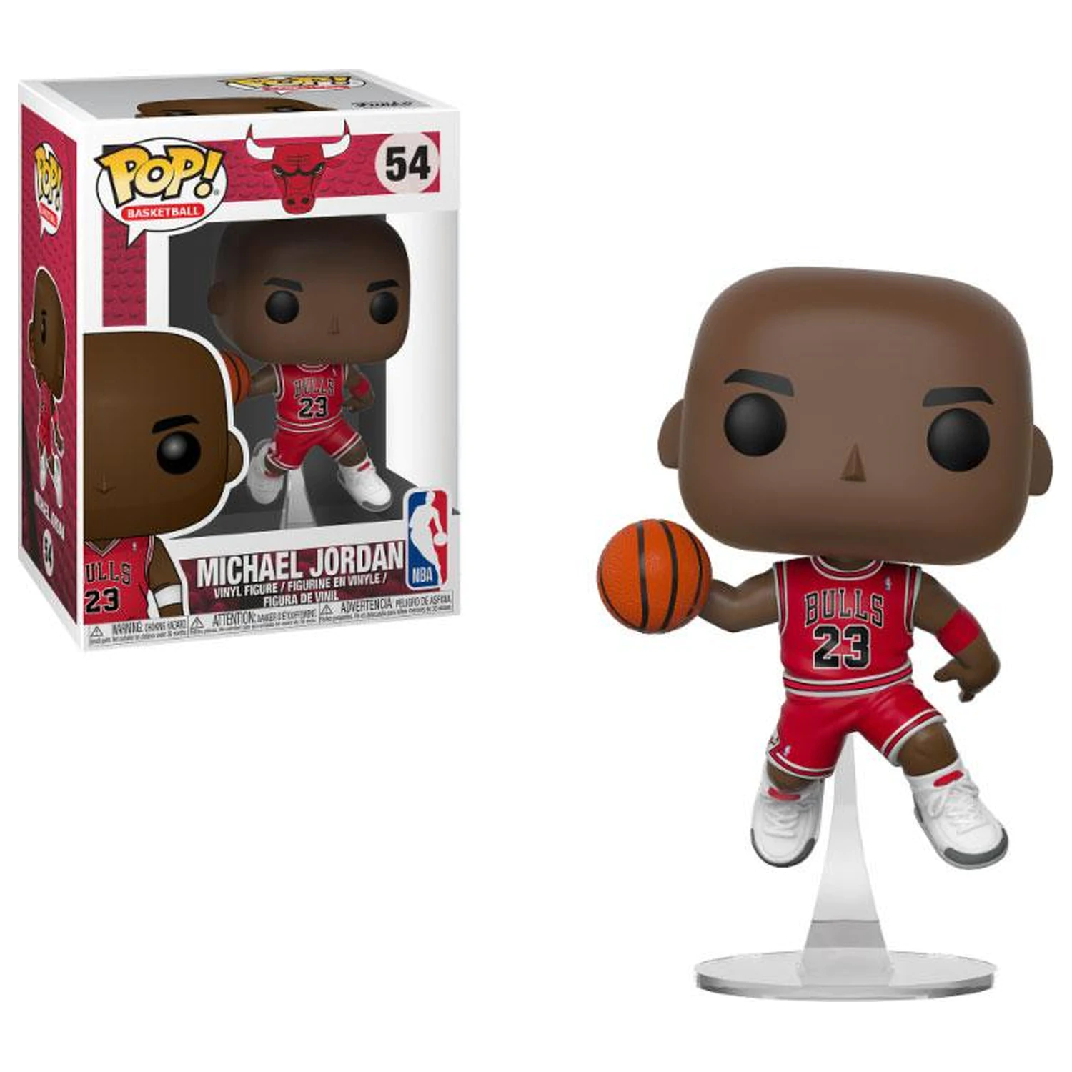 NBA POP! Sports Vinylová figúrka Michael Jordan (Bulls) 9 cm produktová fotografia