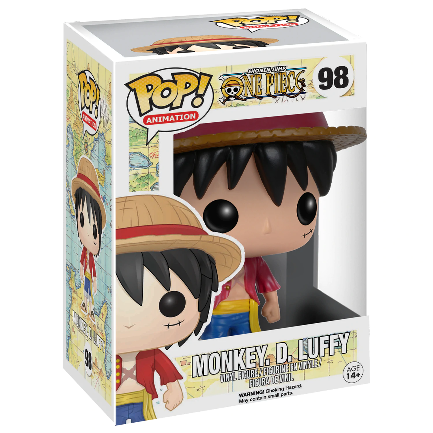 One Piece POP! Television Vinylová figúrka Monkey D. Luffy 9 cm produktová fotografia