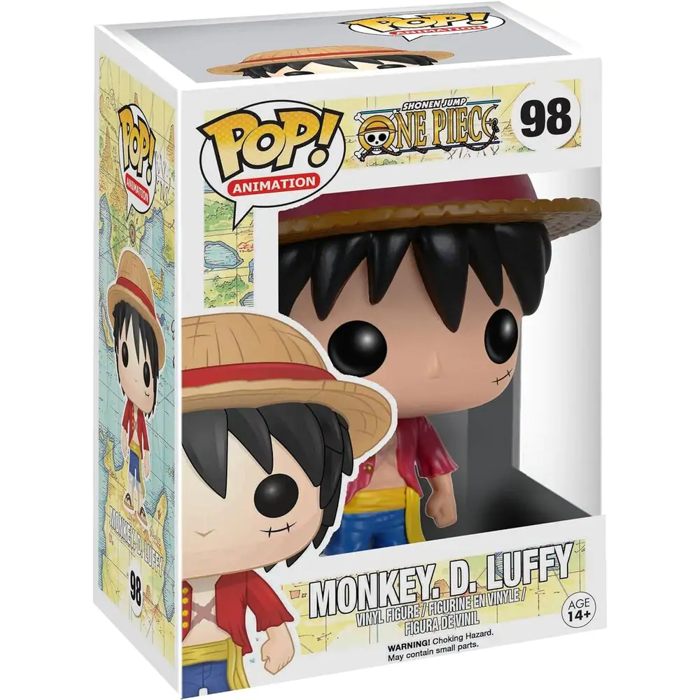 One Piece POP! Televízna Vinyl Figurine Monkey D. Luffy 9 cm termékfotó