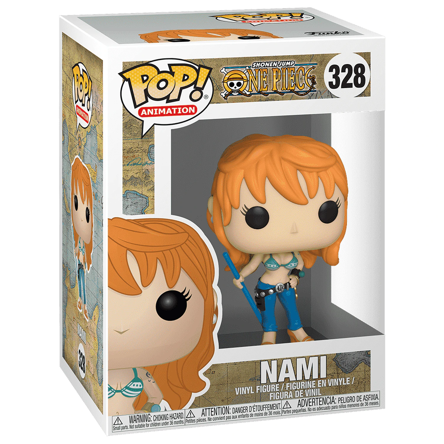 One Piece POP! Television Vinylová figúrka Nami 9 cm produktová fotografia