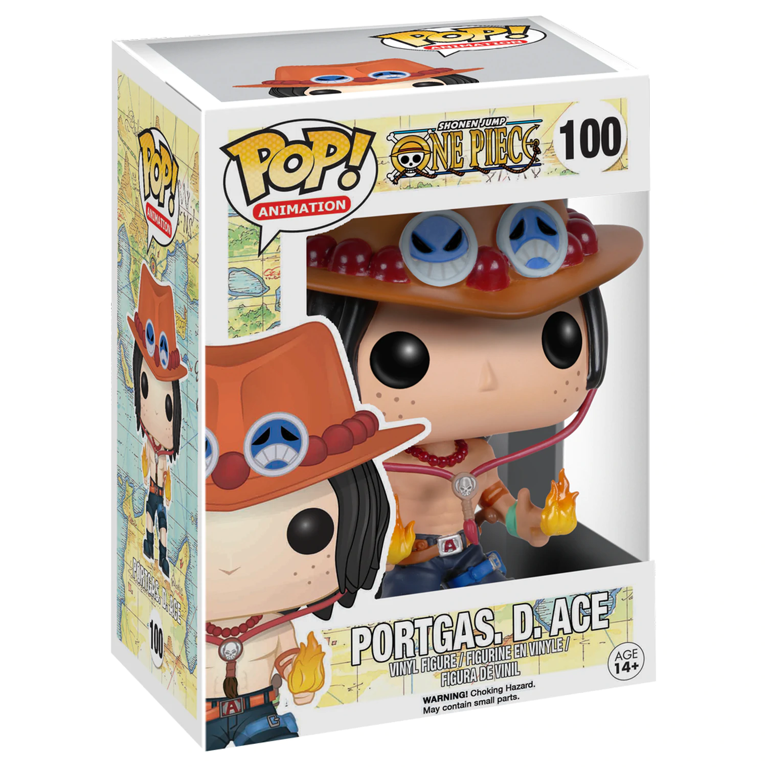 One Piece POP! Television vinylová figúrka Portgas D. Ace 9 cm produktová fotografia