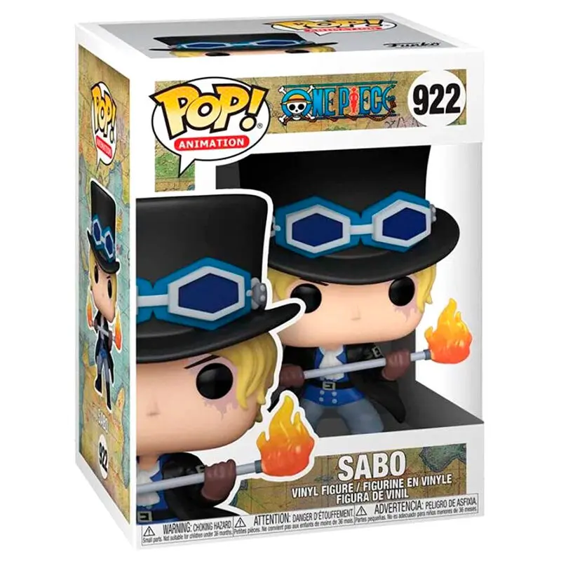 One Piece POP! Televízna Vinyl Figurka Sabo 9 cm termékfotó