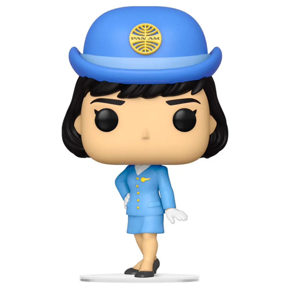 Pan Am POP! Ad Icons Vinyl Figurka légikisasszony táskánélkül 9 cm [SÉRÜLT CSOMAGOLÁS] termékfotó