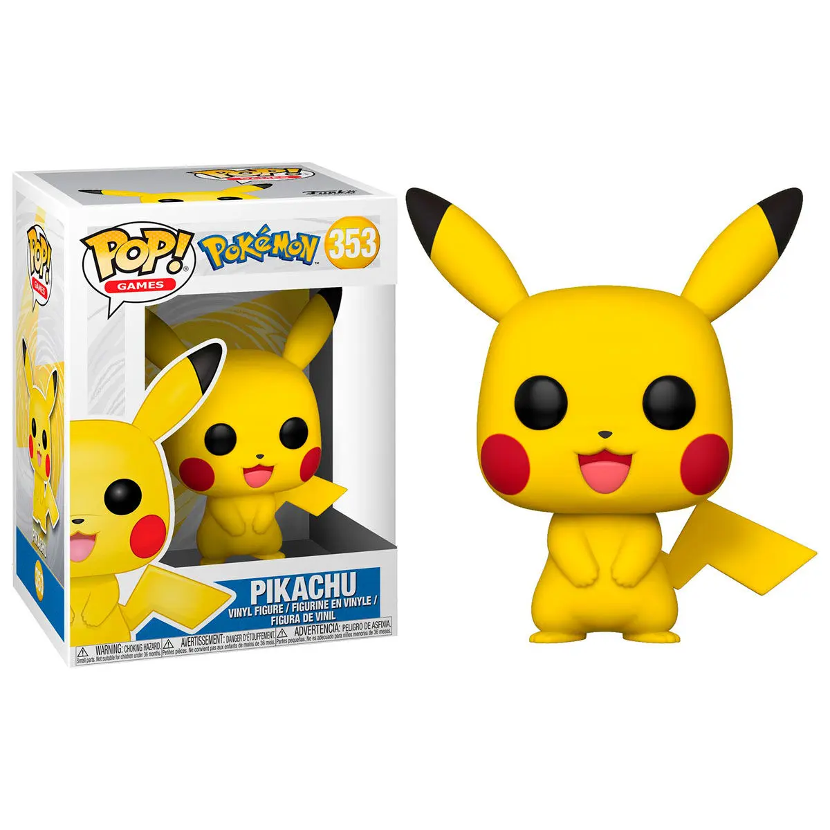 Pokemon POP! Games Vinyl Figure Pikachu 9 cm termékfotó