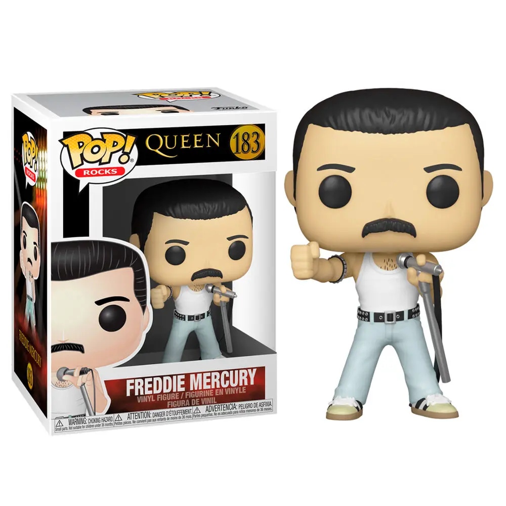 Queen POP! Rocks Vinilová figúrka Freddie Mercury Radio Gaga 9 cm termékfotó