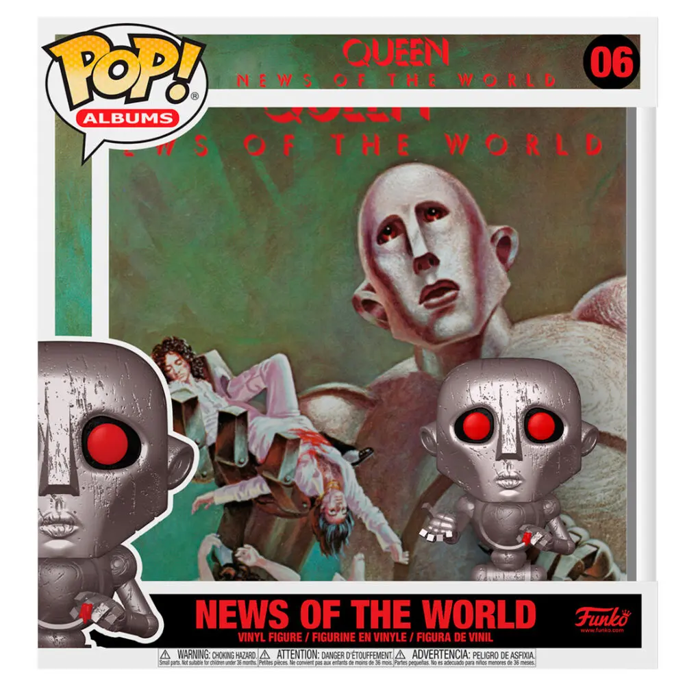 Queen POP! Vinyl figurka News of the World 9 cm termékfotó