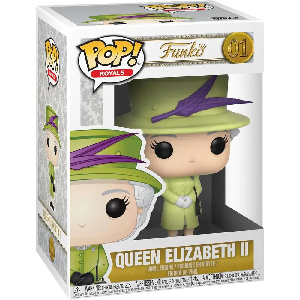 Royal Family POP! Vinyl Figúrka Kráľovná Elizabeth II 9 cm produktová fotografia