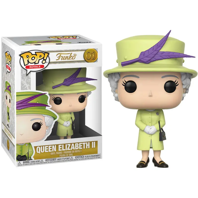 Royal Family POP! Vinyl figúrka II. Erzsébet királynő 9 cm termékfotó