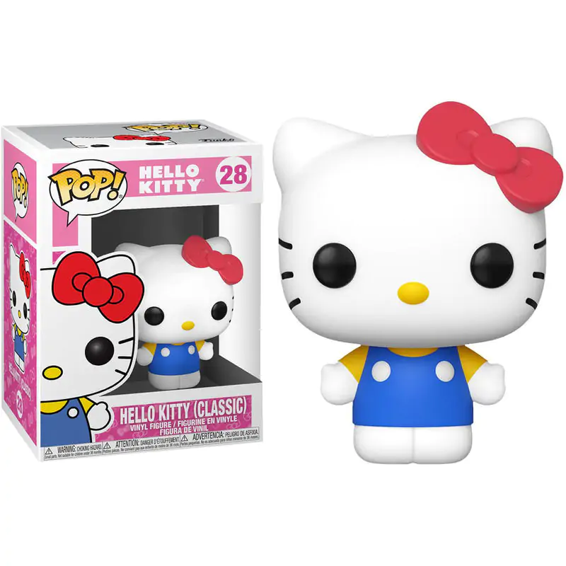 Hello Kitty POP! Sanrio Vinyl Figure Hello Kitty (Classic) 9 cm produktová fotografia