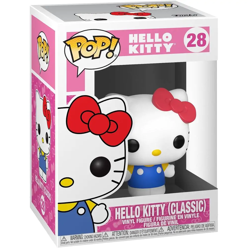 Hello Kitty POP! Sanrio Vinyl Figure Hello Kitty (Classic) 9 cm produktová fotografia