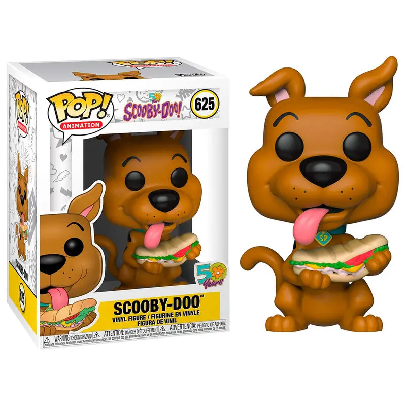 Scooby Doo POP! Animation Vinyl Figurka Scooby Doo w/ Sandwich 9 cm termékfotó