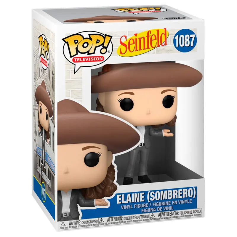 Seinfeld POP! TV vinylová figúrka Elaine in Sombrero 9 cm produktová fotografia