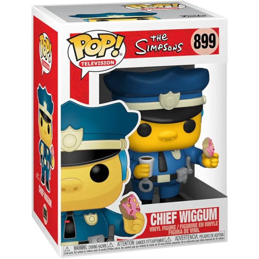 Simpsons POP! Animation vinylová figúrka Chief Wiggum 9 cm produktová fotografia