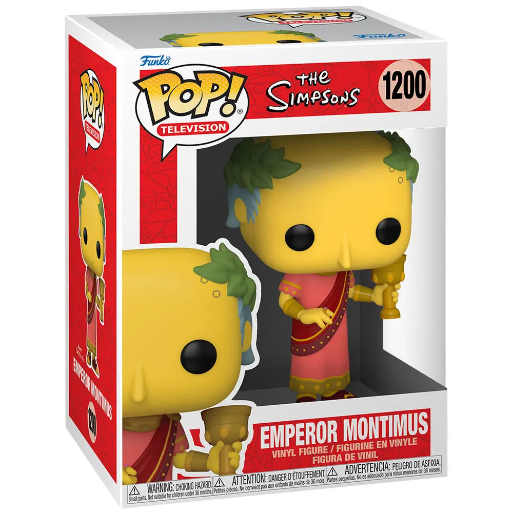 The Simpsons POP! Animation Vinyl figúrka Emperor Montimus 9 cm termékfotó