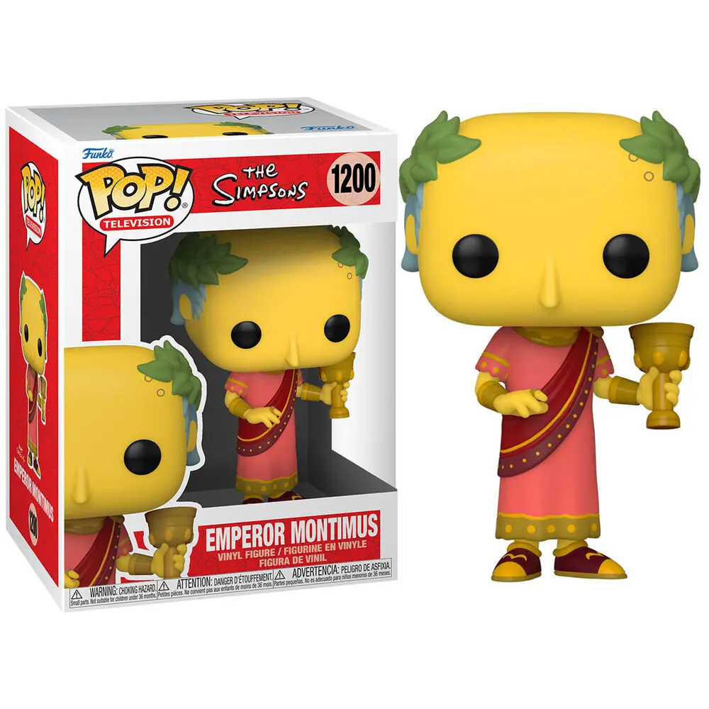 The Simpsons POP! Animation Vinyl figúrka Emperor Montimus 9 cm termékfotó