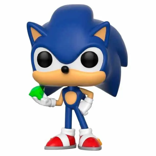 Sonic The Hedgehog POP! Games Vinyl Figure Sonic (Emerald) 9 cm termékfotó