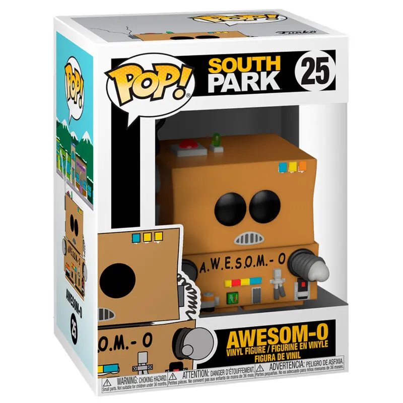 South Park POP! Television Vinylová figúrka Awesom-O 9 cm produktová fotografia