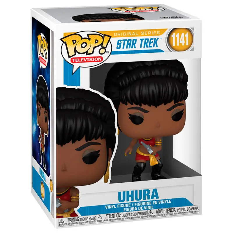 Star Trek: The Original Series POP! TV Vinilová figúrka Uhura (Mirror Mirror Outfit) 9 cm termékfotó