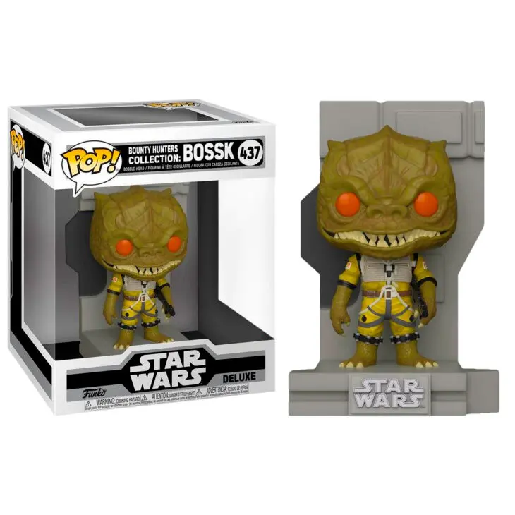 POP figúrka Star Wars Bounty Hunter Bossk exkluzívnene 4 palce termékfotó