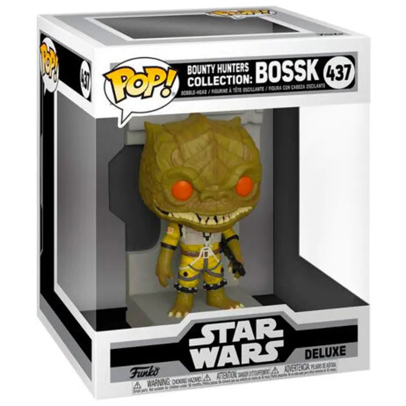 POP figúrka Star Wars Bounty Hunter Bossk exkluzívnene 4 palce termékfotó