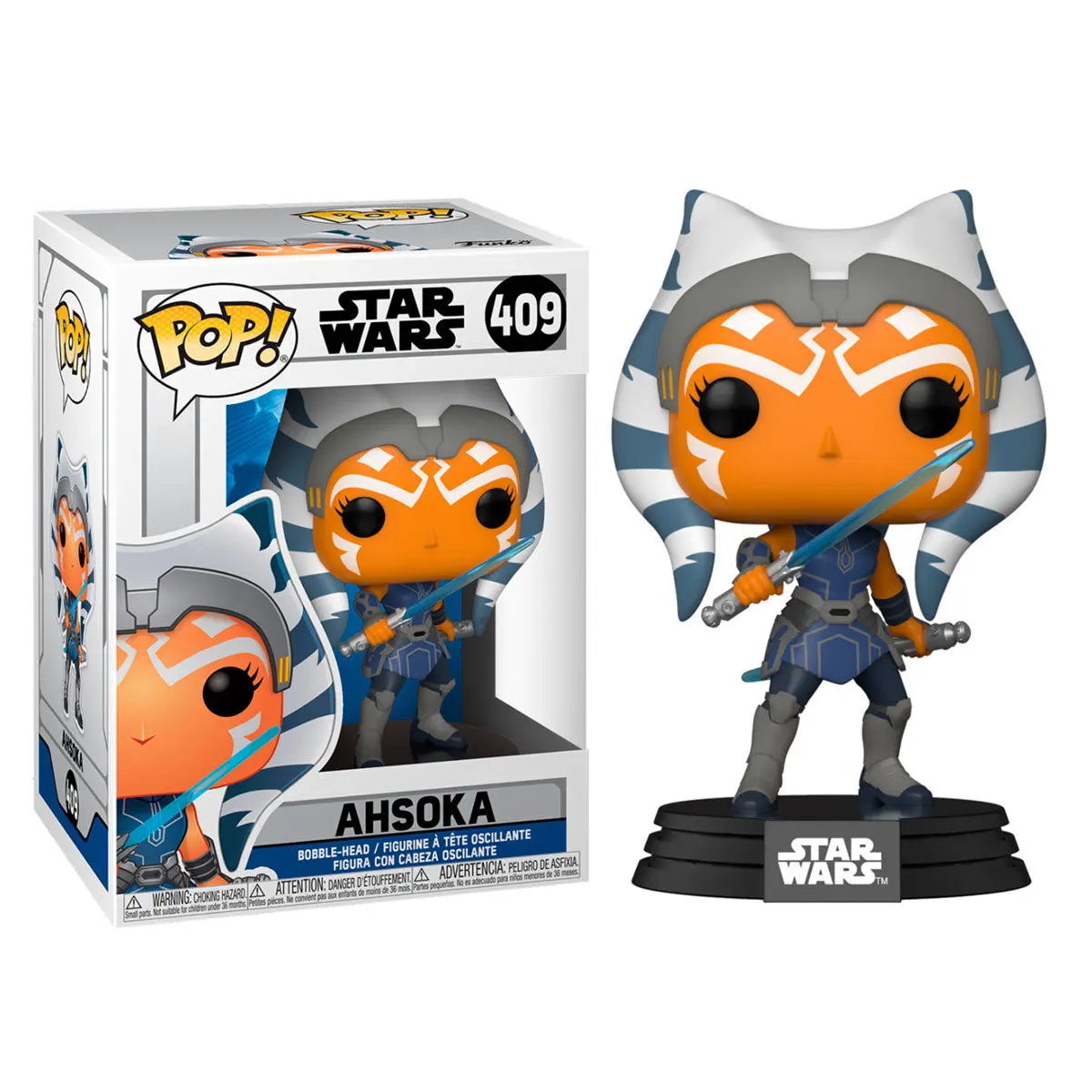 Star Wars: Clone Wars POP! Star Wars vinylová figúrka Ahsoka 9 cm termékfotó