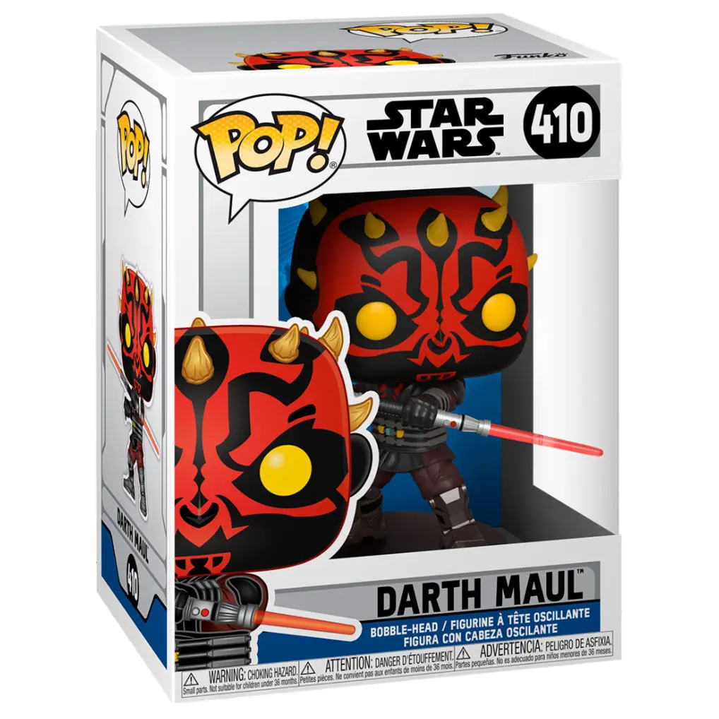 Star Wars: Clone Wars POP! Star Wars vinylová figúrka Darth Maul 9 cm termékfotó