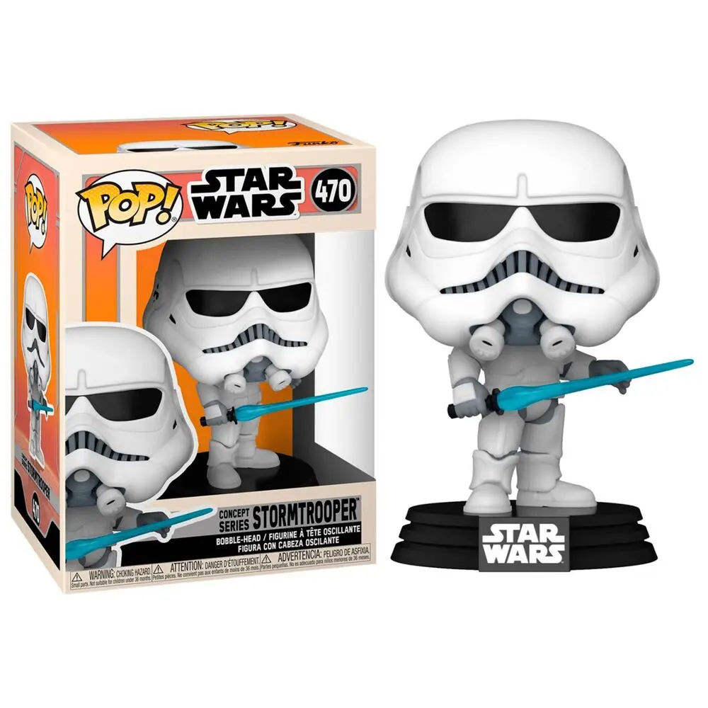 Star Wars POP! Vinyl Bobble-Head Stormtrooper (Concept Series) 9 cm termékfotó