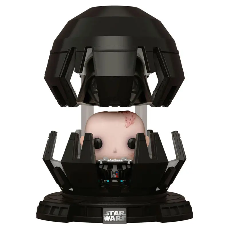 Star Wars POP! Deluxe Movies Vinilová figúrka Darth Vader v meditačnej komore 20 cm termékfotó