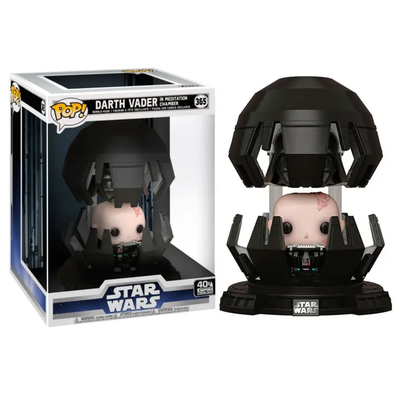 Star Wars POP! Deluxe Movies Vinilová figúrka Darth Vader v meditačnej komore 20 cm termékfotó