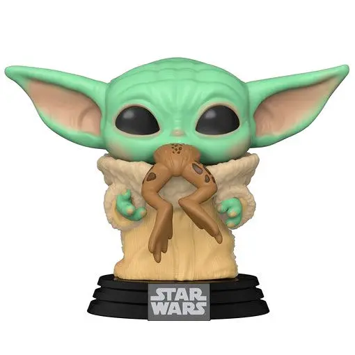 Star Wars The Mandalorian POP! TV Vinyl figúrka The Child w/ Frog 9 cm termékfotó