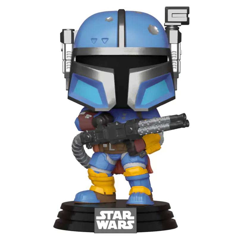 Star Wars The Mandalorian POP! TV Vinyl figúrka Heavy Infantry Mandaloria 9 cm termékfotó