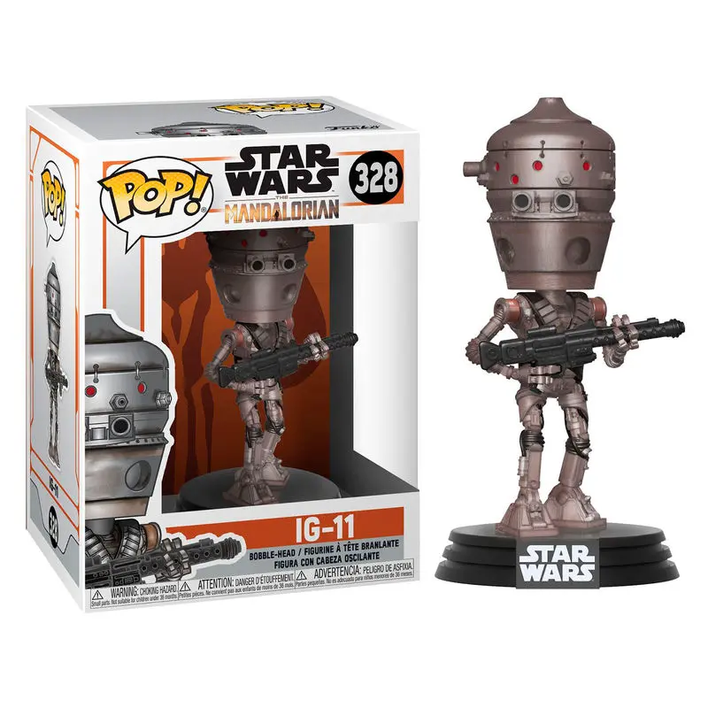 Star Wars The Mandalorian POP! TV Vinylová figúrka IG-11 9 cm produktová fotografia