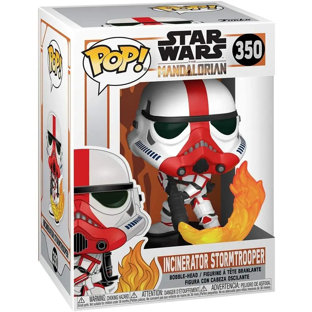 Star Wars The Mandalorian POP! TV Vinyl figúrka Incinerator Stormtrooper 9 cm termékfotó