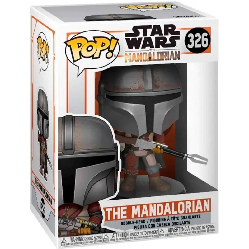 Star Wars The Mandalorian POP! TV Vinyl figúrka The Mandalorian 9 cm termékfotó