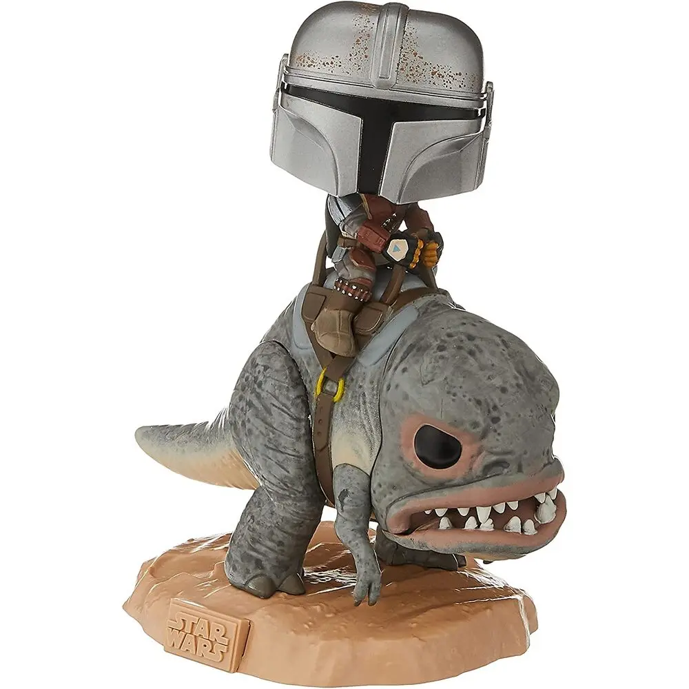 Star Wars The Mandalorian POP! Deluxe Vinyl Figúrka The Mandalorian na Blurgovi 18 cm termékfotó